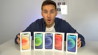 iPhone 12, UNBOXING de todos los COLORES 🔥