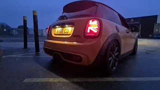 MINI Cooper S Remus exhaust pops and bangs