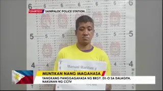 Tangkang panggagahasa ng Brgy  Ex O sa isang menor, huli sa CCTV