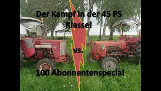 #10 100 Abo Special| Kampf um die 45 PS Klasse| Güldner G45 vs. IHC 523|Schlepper Vergleich| #OIM