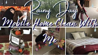 RAINY DAY CLEAN WITH ME / MOBILE HOME CLEAN WITH ME 2021 / ULTIMATE CLEAN WITH ME / Clean with me