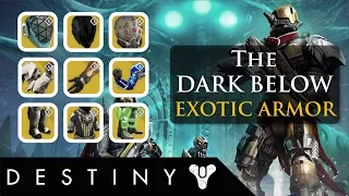 Destiny - All Dark Below Exotic Armour - Breakdown and Analysis