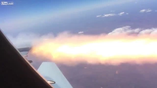 Russian su-30 launching R-73 and Gsh 30-1 shooting