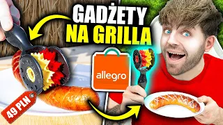 Testuje NAJLEPSZE GADŻETY na GRILLA z Allegro!