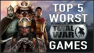 MY PERSONAL TOP 5 WORST TOTAL WAR GAMES!