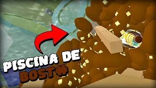 enchi a box do banheiro de COCÔ e mergulhei!! SHOWER SIMULATOR