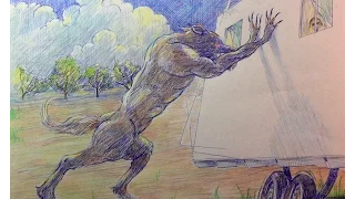 Scary, Bigfoot (Sasquatch)or dogman attacks camper in Georgia