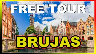 🇧🇪 FREE TOUR por Brujas Qué ver en Brujas | Bélgica | Cómo Viajar por Europa