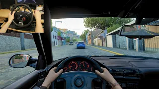 Forza Horizon 5 - Realistic Driving BMW M5 E34 | Traffic