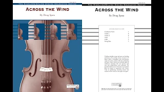 Across the Wind, by Doug Spata – Score & Sound