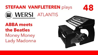 Money Money and Lady Madonna (Abba / The Beatles)-Stefaan Vanfleteren / Wersi Atlantis SN3