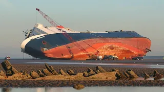 ¿Cómo se desmantelan los barcos multimillonarios？ ¡Asombrosos desmantelamientos de barc!