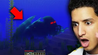 THERE IS SOMETHING SCARY IN THE MINECRAFT OCEAN... (Scary Minecraft Video)