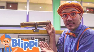 🛝 Blippi Fun Playtime at a Children's Museum 🛝 | @Blippi  | 🔤 Moonbug Literacy 🔤
