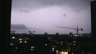 Gewitter am 22. Juni 2017 in Berlin Mitte