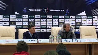 Юрий Сёмин: Мне счет 1:0 очень нравится! Вот бы нам еще девять таких побед