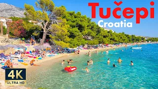 Tucepi Croatia 🇭🇷 4K Makarska Riviera Walking Tour 2022