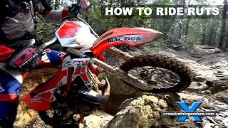 How to ride ruts on dirt bikes︱Cross Training Enduro