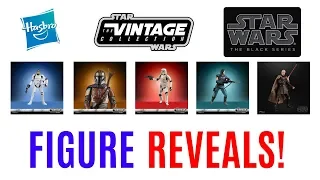 Hasbro Reveal Star Wars Vintage Collection and Black Series Figures