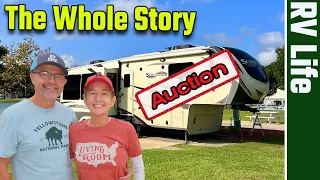 Update on Our Totaled Grand Design RV & Solitude Problem Recap