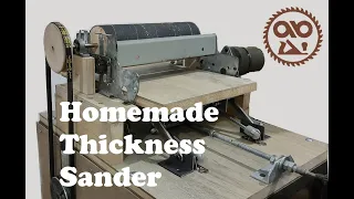 DIY | Thickness Sander with Feeder - Drum Sander Part I