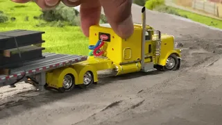 1/64 Scale Dirt, Rigs, and a Cat