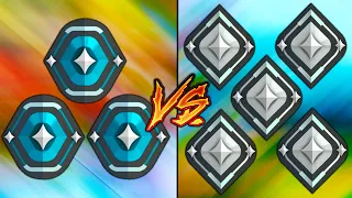 3 Platinum VS 5 Silver Players! - Who Wins?