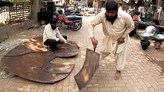 Some of The Worlds Largest Cooking Pans Are Made This Way