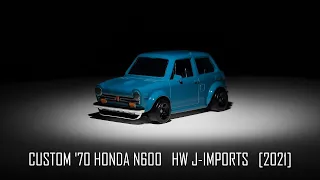 Hot Wheels Custom '70 Honda N600 HW J-Imports [2021]