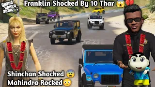 GTA 5: Franklin Challenge To Buy 10 Thar 😨😲 Shinchan Says no 💔Mahindra Accept 😱 Ps Gamester