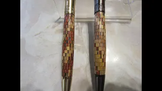 Woodturning a 500 Piece Segmented Pen