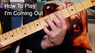 'I'm Coming Out' Diana Ross - Nile Rogers Guitar Lesson