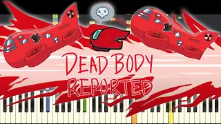 Among Us - NEW Dead Body Reported Sound - Piano Remix - Airship Map