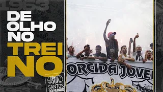 A FESTA DA TORCIDA NA VILA BELMIRO EM TREINO ABERTO DO SANTOS FC