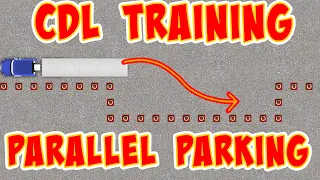 Parallel Parking For Your CDL Test,  Part2 - My Trucking Skills