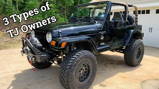 3 types of TJ Owners