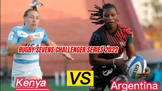 Kenya vs Argentina || Rugby Sevens Challenger Series 2022 || Rugby 7s Challenger