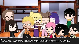 Boruto adults react to... failed ships. | Sequel 1/1 | CREDITS in Description | DO NOT REPOST