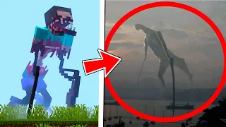 Mobs de Minecraft CAPTADOS EN LA VIDA REAL 😱