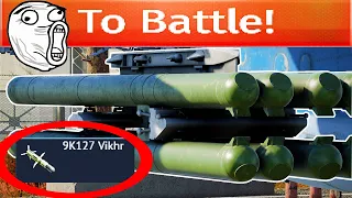 VIKHRS ARE OVERPOWERED !!!!  Su-39 War Thunder