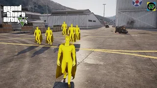 superman prime army GTA5 #gtav#gta5#superman#supermanprime#goldengod#supermanarmy#freeroam#gtavmods