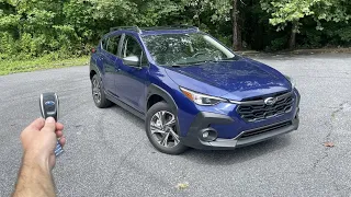 2024 Subaru Crosstrek: Start Up, Test Drive, Walkaround, POV and Review