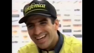 1999 F1 Spanish GP - Murray Walker meets Marc Gené