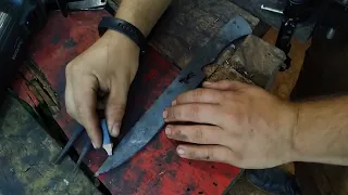 Fazendo um kit facas de churrasco usando poucas ferramentas