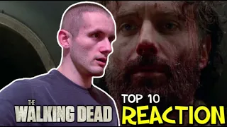 Top 10 Times Rick From The Walking Dead Went Beast Mode - Reaction