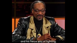 Snoop dogg reacts to Conor McGregor breaking his leg