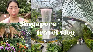 Singapore travel vlog 🇸🇬 Flower Dome & Cloud Forest, Coldplay concert, Chinatown