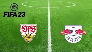 VfB Stuttgart vs RB Leipzig [Bundesliga 23/24] | 27 JAN | FIFA 23 Gameplay #easports #fifa23