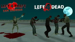 Left 4 Theft San Andreas L4D Louis Survivor Gameplay with [DOWNLOAD] Link is in Description