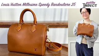 Review of Louis Vuitton Millesime Speedy Bandouliere 25